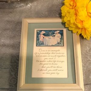 “Friendship”wall hanging. Or to sit on a table